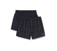 BOSS 2p Boxer tissé CW Short Pyjama, Bright Blue434, S Homme