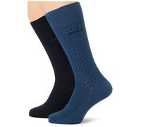 BOSS 2p RS Minipattern CC 10273937 Chaussettes régulières, Open Blue, 42-48 Hommes