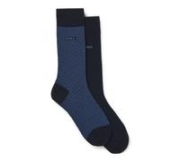 BOSS 2P RS Minipattern CC Regular_Socks, Dark Blue, 39-42 Men