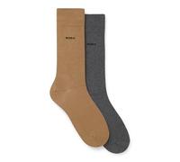 BOSS 2p RS Uni CC 10260369 01 Chaussettes régulières, Beige Moyen 262, 43-46 Hommes