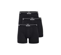 Boss 3-Pack Cotton Boxer Brief Boxeur ajusté, Noire de Nuit, M (Lot de 3) Homme