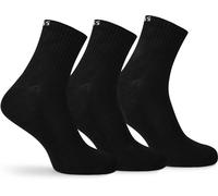 Boss 3-Pack Quarter Sock Mens Noir 001 9-11 Male