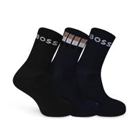 BOSS 3P QS Rib Stripe CC, Dark Blue401, 38-40 Homme