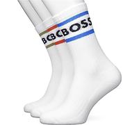 BOSS 3P Rib Stripe CC Chaussettes régulières, Natural, 39-42 (Lot de 3) pour des Hommes