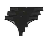 Boss - 3P Tanga Coffret Cadeau - Femme - Sous-vêtements - Noir - Taille: 40 FR
