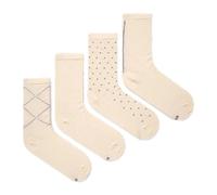 Boss - 4P RS Gift Set CC Socks - Femme - Sous-vêtements - Beige - Taille: ONE Size