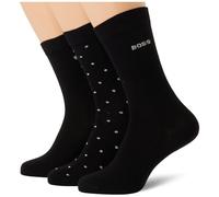 BOSS 4p RS Giftshine CC W 10273565 Chaussettes régulières, Noir 001, 38-44 Femmes