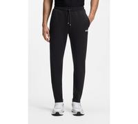BOSS Active Bas de survêtement en gabardine stretch avec ourlets zippés - Style JT_TOC Spin Long, 50554379 Noir S