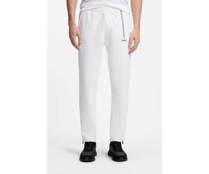 BOSS Active bas de survêtement en gabardine stretch thermorégulante - Style JT_TOC Game, 50563330 Blanc XXL