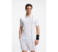 Boss Toc Game 3 10280486 Short Sleeve Polo Blanc M Homme