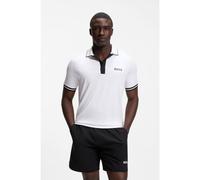 BOSS Active Polo Slim avec gestion de l’humidité - Style PL_TOC Serve CB, 50559214 Blanc XXXL
