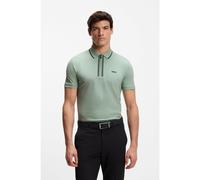 BOSS Active Polo Slim en coton stretch aux propriétés d’évacuation de l’humidité - Style Philix GOC, 50555698 Chaux M