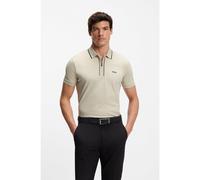 BOSS Active Polo Slim en coton stretch aux propriétés d’évacuation de l’humidité - Style Philix GOC, 50555698 Beige clair XS
