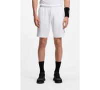 BOSS Active Short en tissu stretch avec poches en maille filet - Style JT_TOC Game 9 inch, 50563340 Blanc XXXL