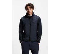 BOSS Active Veste déperlante en tissu extensible - Style OW_GOC Chip, 50551104 Bleu foncé S