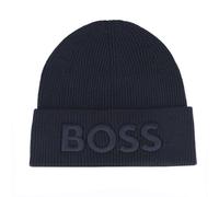 Boss Afox Bonnet tricoté bleu