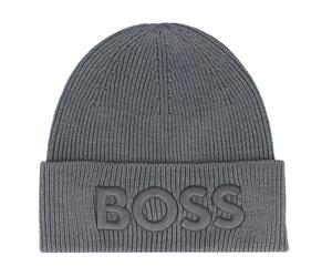 Boss Afox Bonnet tricoté gris