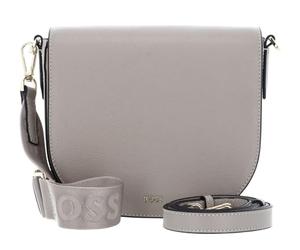 BOSS Alyce Flap Crossbody BM, Bandoulière Femme, Light Beige, Taille Unique