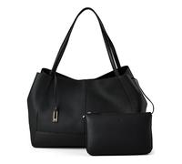Boss Ameline Sac de shopper Cuir véritable 42 cm noir