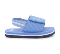 BOSS Aqua Slides Baby Boys, Blue, 25