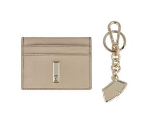 Boss Ariell Étui pour cartes de crédit Cuir 9.5 cm Boîte cadeau beige
