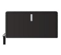 Boss Ariell Ziparound Portefeuille zippé pour femme Noir, Noir , 11 cm Länge : 19 cm Breite :3 cm, Classique