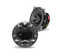 Boss Audio 2 Systems CH4230B Haut-parleurs coaxiaux Noirs 10 cm 4" 3 Voies 112,5 Watts rms et 225 Watts Max impédance 4 ohms Portes de Voiture, Suspension en Gomme, la Paire