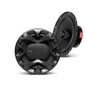 Boss Audio 2 Systems CH6530B Haut-parleurs coaxiaux 16,5 cm 6,5" 3 Voies 150 Watts rms 300 Watts Max Suspension Gomme, la Paire
