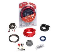 BOSS Audio Systems KIT20 0 Gauge Amplifier Installation Wiring Kit - A Car Amplifier Wiring Kit Helps You Make Connections and Brings Power to Your Radio, Subwoofers and Speakers