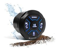 BOSS Audio Systems MGR250B Récepteur de jauge Marine Bluetooth, Lecteur MP3 multimédia numérique (sans CD), amplificateur intégré, Port USB, résistant aux intempéries, Port USB, Charge USB