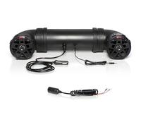BOSS Audio Systems UTV4B ATV UTV Système de son résistant aux intempéries, haut-parleurs de 4 pouces, haut-parleurs de 2,5 cm, amplificateur intégré, Bluetooth intégré