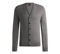 Boss - Avac_CD Cardigan - Homme - Pulls - Gris - Taille: S