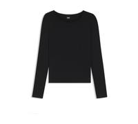 Boss B.Pure Ls Top 10275019 01 Underw_Longsleeve, Noir, XXL Femmes