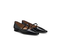 BOSS Ballerines en cuir lisse avec bride - Style Charlize_Ball10_AB, 50553005 Noir 37.5
