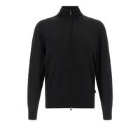 Boss - Balonso Cardigan - Homme - Pulls - Noir - Taille: M