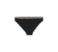 BOSS Bas de bikini avec taille tressée à rayures emblématiques - Style C. BRIEF_BOSS BRAID, 50561359 Noir XS