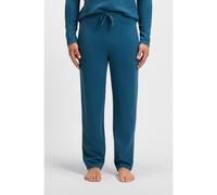BOSS Bas de pyjama en coton mélangé avec logo brodé - Style Waffle Pants, 50535877 Bleu XXL