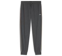 BOSS Bas de pyjama en coton stretch avec bandes latérales emblématiques - Style Unique Pants Cuff CW, 50570346 Gris sombre XL