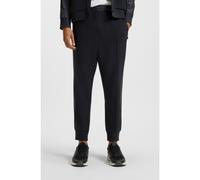 BOSS Bas de survêtement à carreaux en piqué stretch - Style Pants GL, 50543466 Bleu foncé L