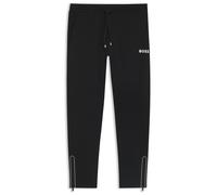 BOSS Bas de survêtement Actif en gabardine stretch avec technologie thermorégulatrice - Style Hicon TOC, 50542940 Noir S