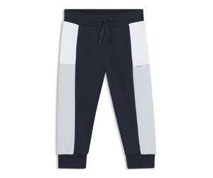 BOSS Bas de survêtement color block en polaire de coton mélangé pour enfant - Style J52429/84918M, J52429 Bleu foncé 94