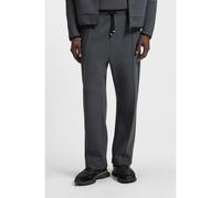 BOSS Bas de survêtement décontracté en jacquard matelassé - Style Pants TL, 50543145 Gris sombre L