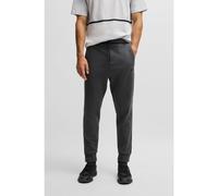 BOSS Bas de survêtement en coton mélangé avec bandes et logo - Style Hadiko Tape, 50530030 Gris sombre XL