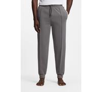 BOSS Bas de survêtement en coton mélangé avec bordure contrastante - Style Sense Pants, 50557197 Gris sombre S