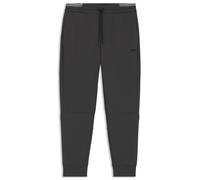 BOSS Bas de survêtement en coton mélangé avec finitions à rayures - Style Pants Zone, 50543070 Gris sombre S