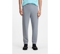 BOSS Bas de survêtement en coton mélangé avec logo brodé - Style JT_Union Hadiko, 50566830 Gris S