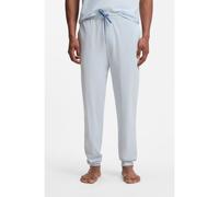 BOSS Bas de survêtement en coton stretch à logo brodé - Style Mix&Match Pants, 50515305 bleu clair M