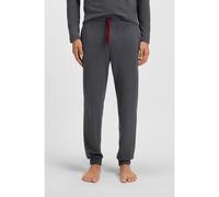 BOSS Bas de survêtement en coton stretch à logo brodé - Style Mix&Match Pants, 50515305 Gris sombre S