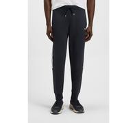 BOSS Bas de survêtement en coton stretch avec empiècement à rayures - Style Hadikonos, 50511517 Bleu foncé XL