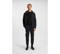 BOSS Bas de survêtement en coton stretch avec empiècements contrastants - Style Tracksuit Set_IN, 50557138 Bleu foncé XL